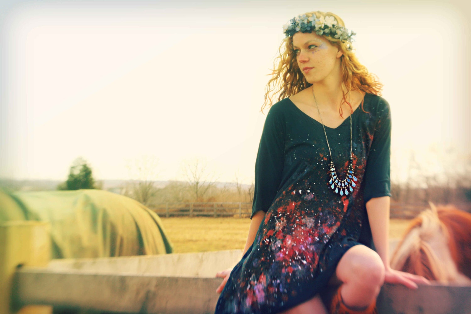 Cosmic Crush Festival Hippie Caftan
