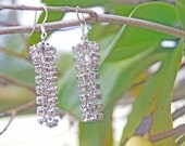 Bridal crystal Earrings, rhinestone earrings,  Wedding crystal Earrings, VICKIE