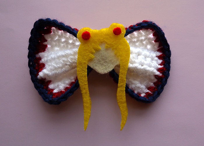 Sailor Moon Hair Bow/ Bow Tie