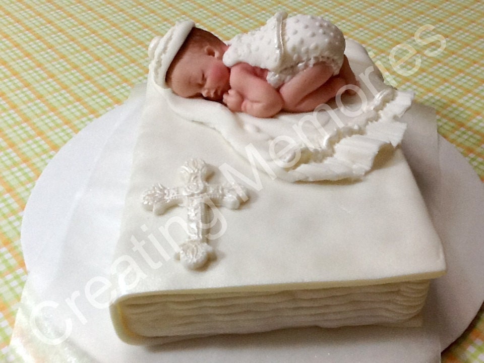 Baby in a Christening Outfit  - All in White