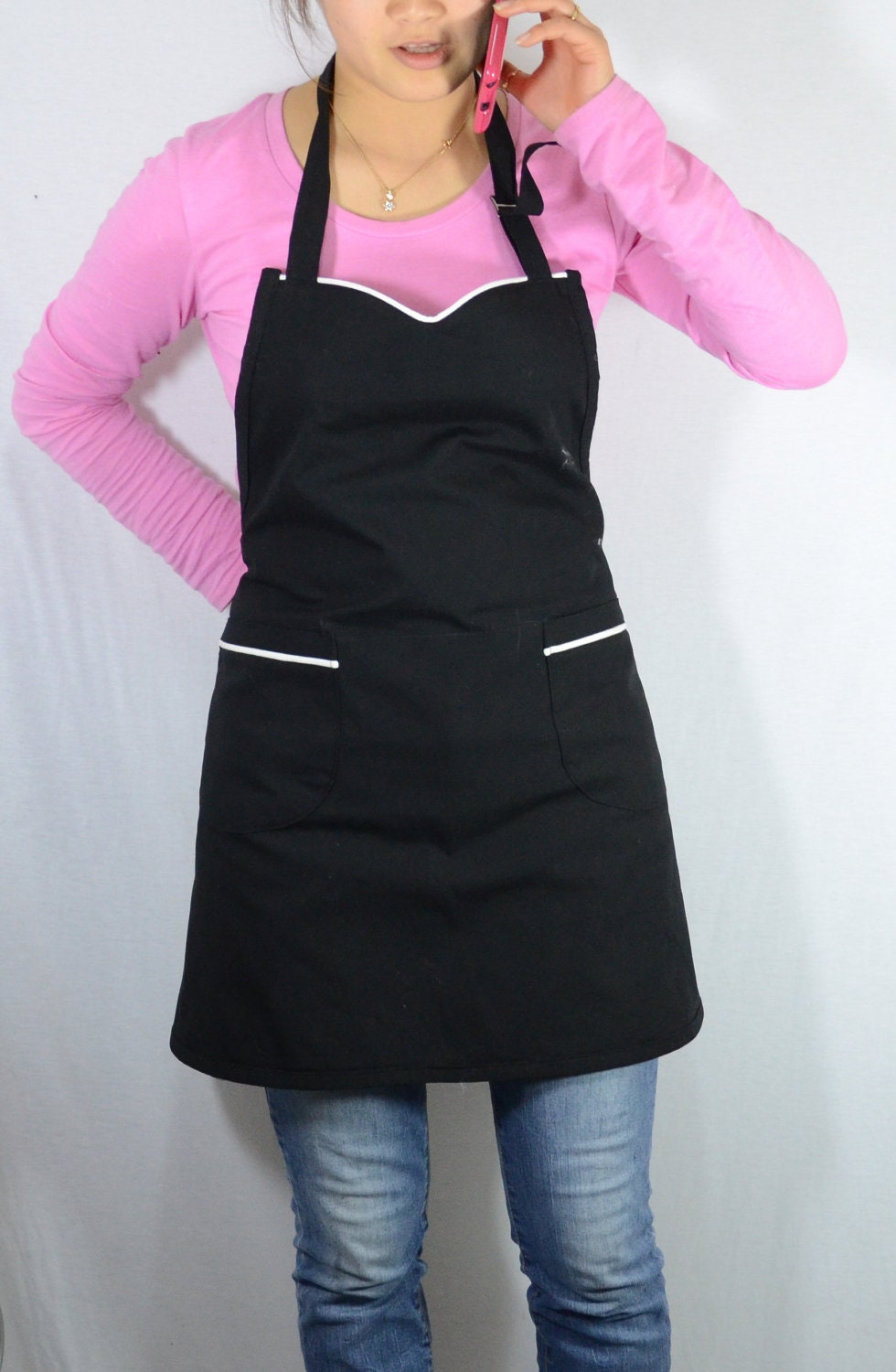 Casual  Apron at work