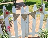 Save the Date banner - Engagement Banner Rustic Country Wedding