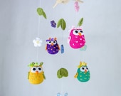 Instant Download - PDF Crochet Pattern PHOTOTUTORIAL - Owls and Flowers Mobile - Permission to Sell Finished Items