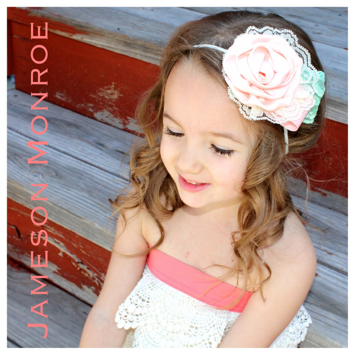 New 2013 The CAN CAN COLLECTION - Summer, Spring, Wedding, Baby Girl, Newborn, Photography Prop, Flower Headband
