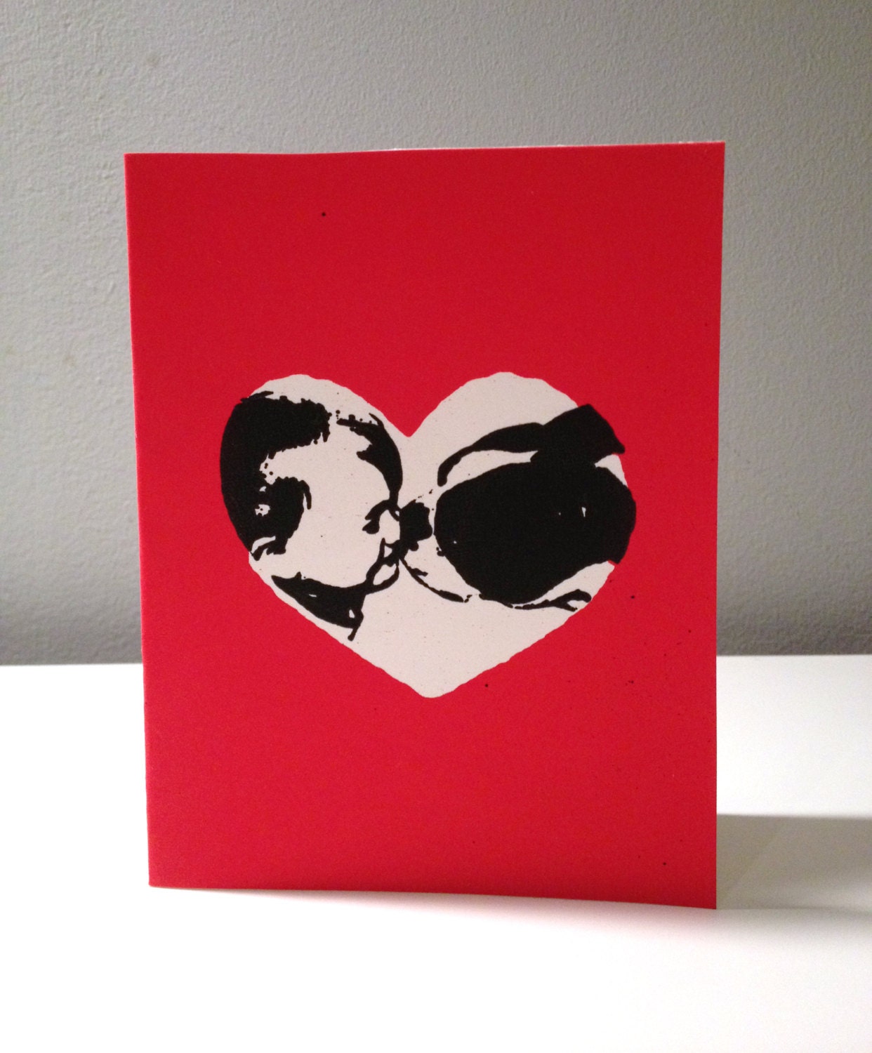Dog and Baby Love Card