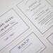 Vintage Wedding Invitation Printable 1920s Art Deco Set of 4