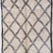 natural virgin wool carpet BENI OUARAIN berber rug from Morocco