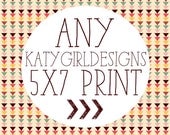 Any Katygirl Designs 5x7 print