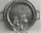Vintage Pedestal Apothecary Jars - Glass Apothecary Candy Jars - Vintage Glass Pedestal Jars
