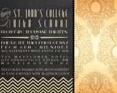Great Gatsby Invitation