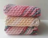 Set of 3 Vintage Crotcheted Potholders
