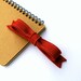 Wool Felt Bow French Barrette // Love is Real // LoftFullofGoodies