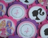 Princess Barbie and Popstar Cupcake Toppers