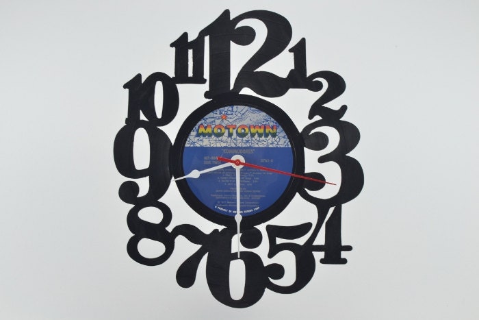 Home Decor Vinyl Record Wall Clock (artist is The Commodores)