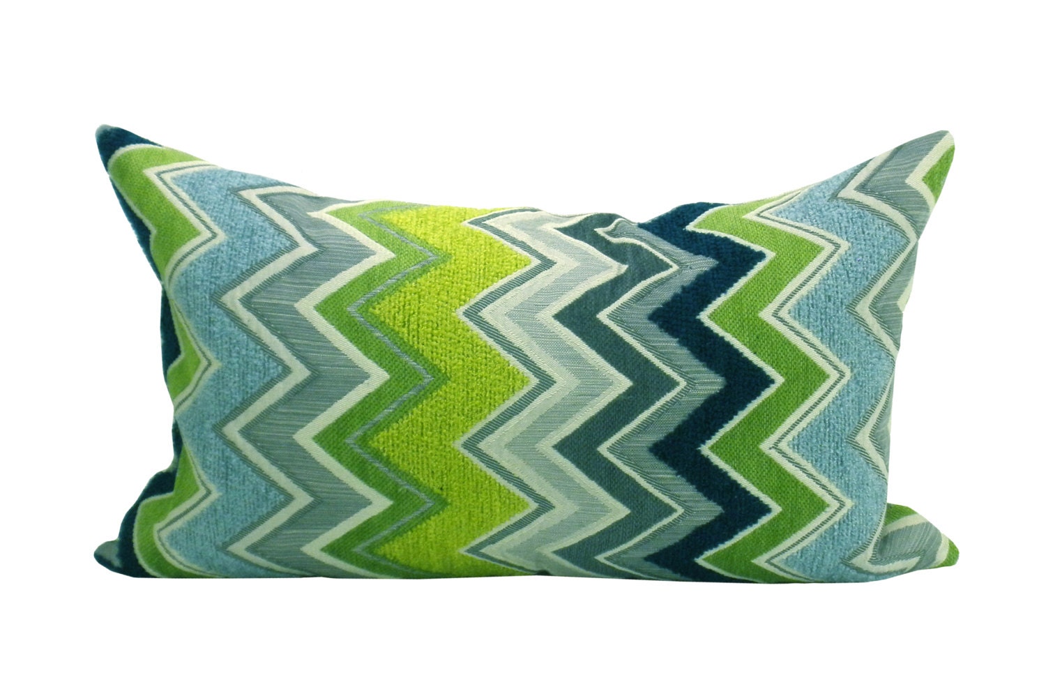 Zenyatta Mondatta pillow cover in Peacock - 11 x 20