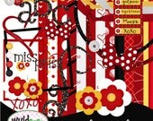 Minnie Digital Scrapbooking Kit "Miss Priss" kit