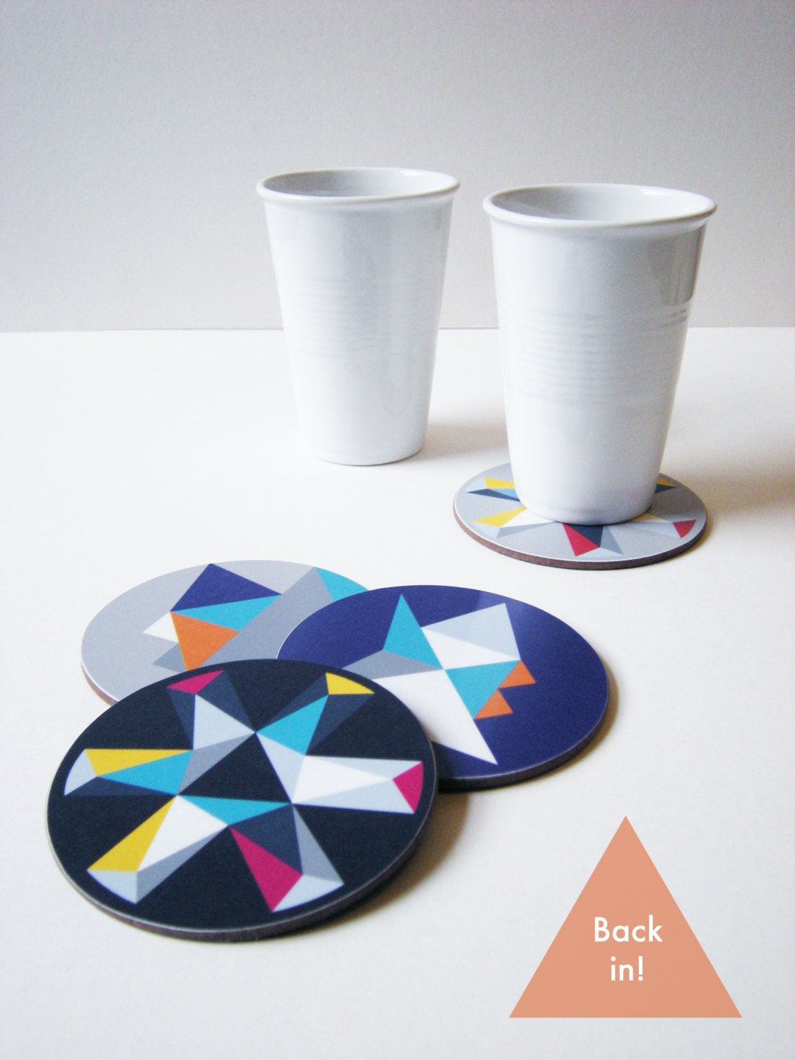 Mixed coaster set.