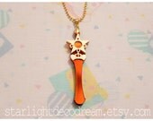 READY TO SHIP Sailor Venus Star Power Stick Sailor Moon Inspired Acrylic Necklace for Mahou Kei & Magical Girl