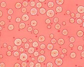 76017  Free Spirit Valori Wells Wrenly Collection Rosette in cherry color - 1 yard