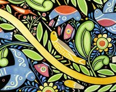 30020   - In the Beginning -Chickadee collection by Julie Paschkis  - 2JPC1      -   1 yard