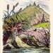 Postcard Illustration for Slovenian fairytale "Merman" - 1963, Izogiz
