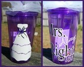 Mrs. Always Right Tumbler for Bride - 16oz Personalized Acrylic