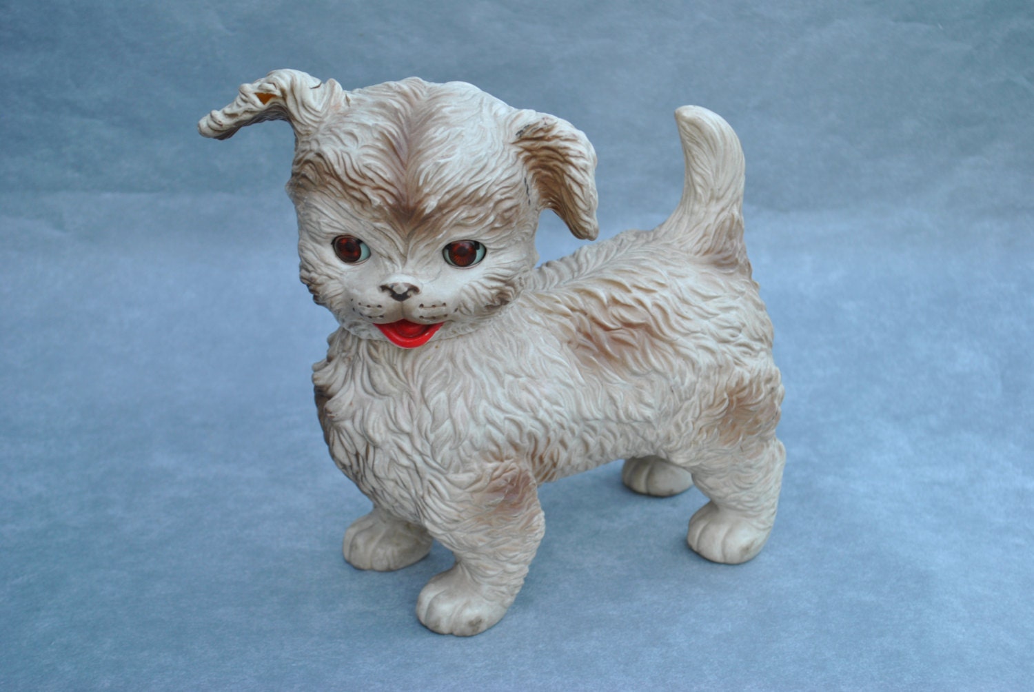 Vintage Edward Mobley Rubber Dog Squeak Toy