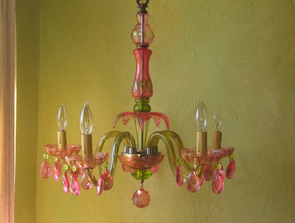 Chandelier Lighting,  Handmade One of a Kind