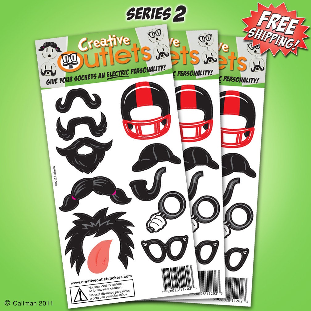 Creative Outlet Stickers - Series 2