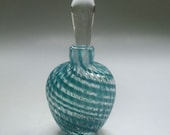Mini Perfume Bottle - Pastel Teal stripe : DISASTER RELIEF