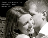 Pride & Prejudice (YOUR PHOTO) Printable Valentine