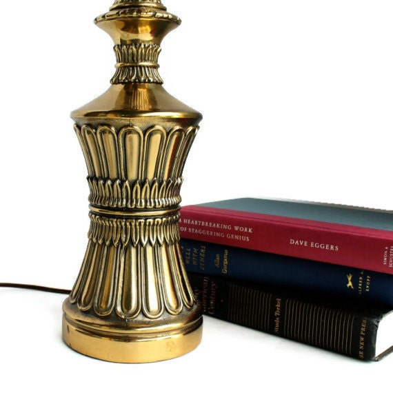 Hollywood Regency Brass Lamp