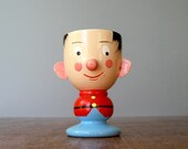 Vintage Sevi Painted Novelty Egg Cup