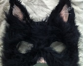 The Black Cat - Feathered Specialty Animal Masks