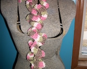 Thin Twisty Twirly Scarf - Any color