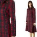 Vintage MOD long sleeve dress size M medium. Sixties retro frock Mad Men