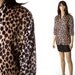 Vintage animal print blouse top