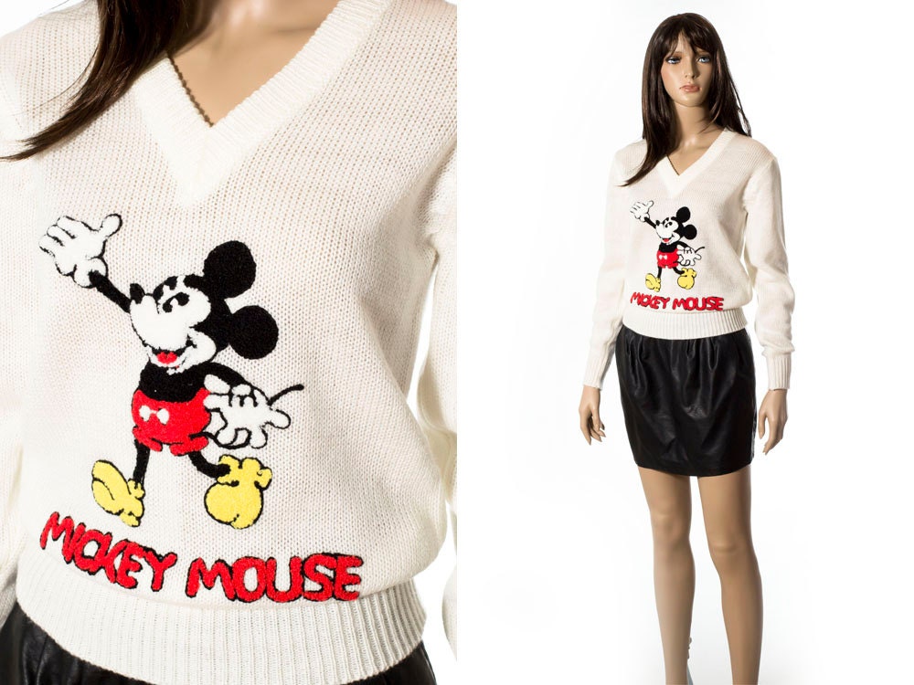 Vintage Mickey Mouse sweater size small