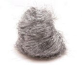 Angelina Sparkle Spinning Fiber in Silver, 0.5 ounces