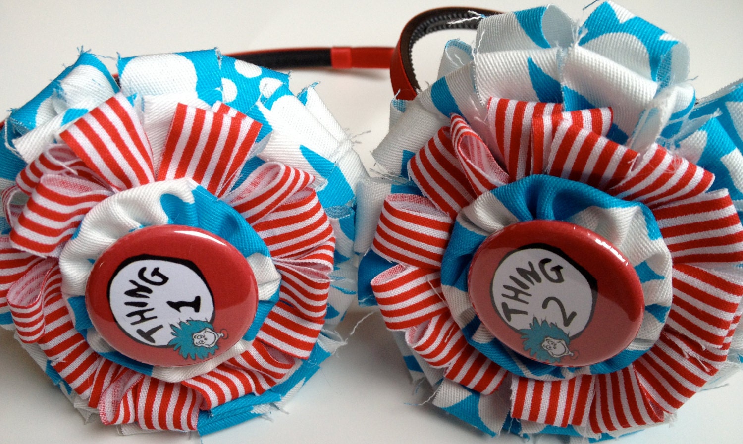 Dr. Seuss Thing One & Thing Two Headbands