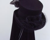 Neo Victorian riding hat The Lady Merrydeath