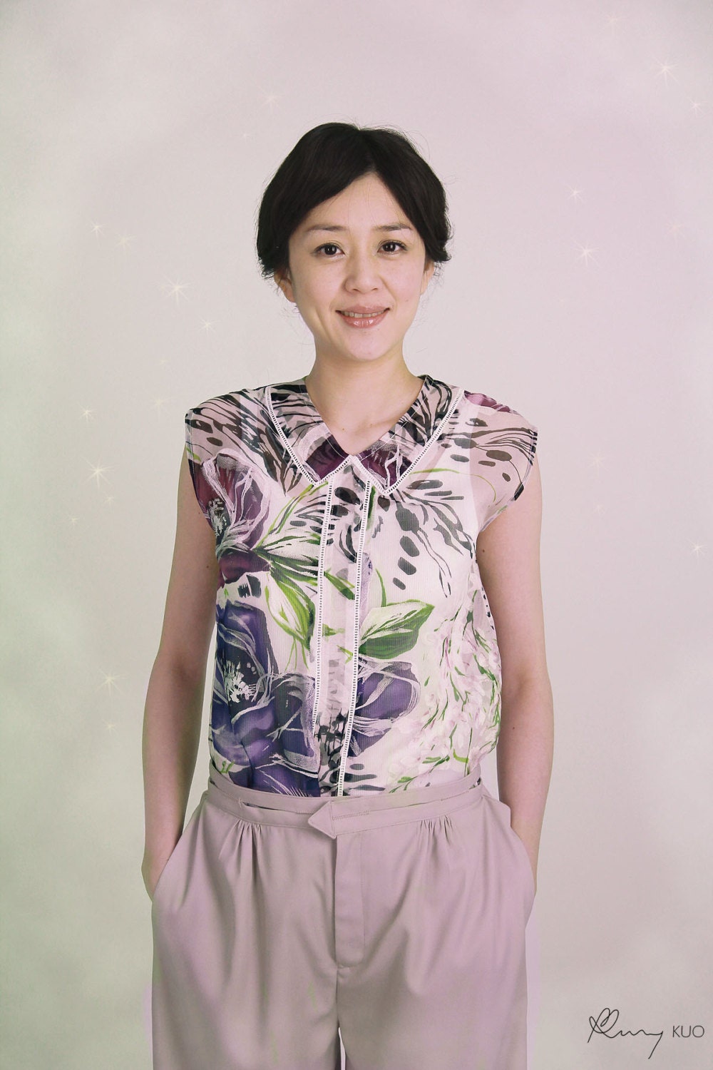Bauchan Cotour Shirt Top
