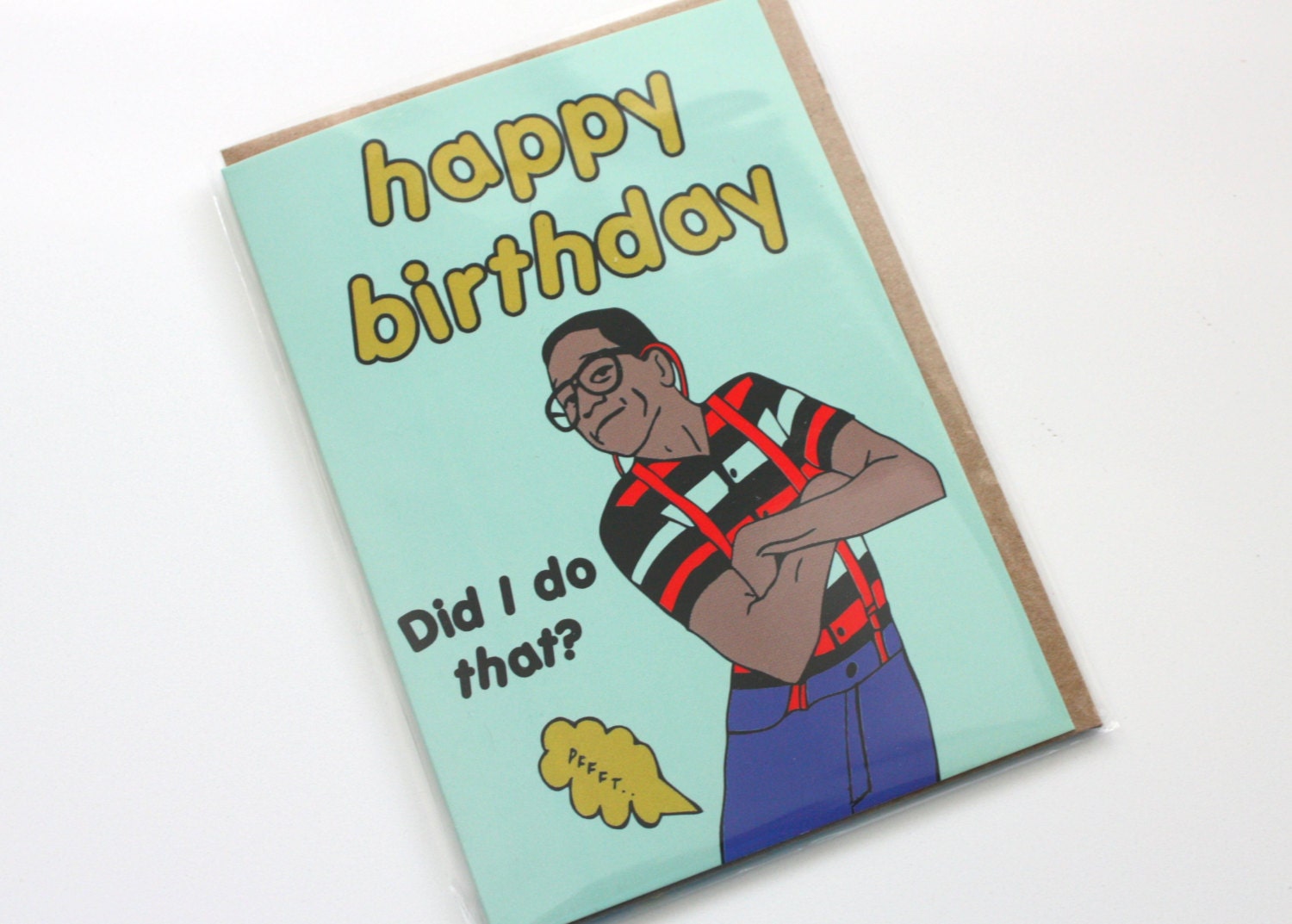 Steve Urkel Happy Birthday card
