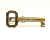 Skeleton Key Tie Clip, Steampunk Men's Tie Tack