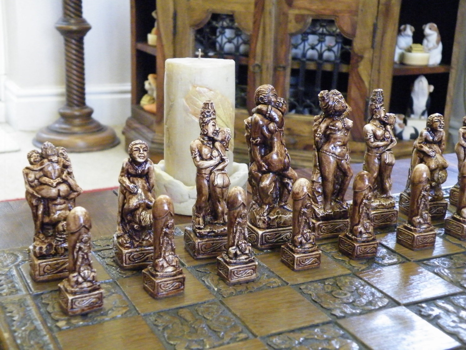 Kama Sutra Adult Erotic Chess Set (Board Not Included)