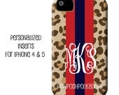 Personalized iPhone 4 or iPhone 5 Inserts