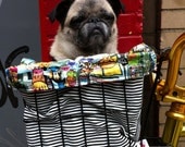 Bike Basket Liner Tote Bag