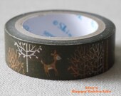 Japanese Washi Masking Tape - Murmur Forest - Shinzi Katoh - 11 Yards