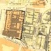 Vintage Map Roman Forum City Plan 1933 Classical Architecture Ancient Rome