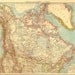Canada and Alaska Vintage Map 1922